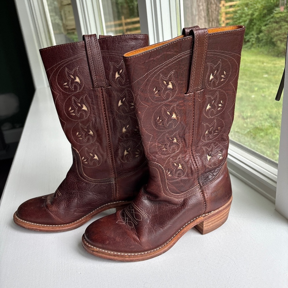 Western Frye boots